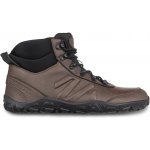 Bennon barefoot zimní kotníková obuv černo hnědé – Zboží Dáma