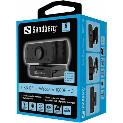 Sandberg USB Office Webcam 1080P HD – Zboží Živě