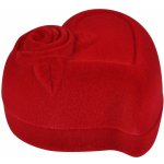 JK Box Dárková krabička na náušnice Srdce F-80/A7 – Zboží Mobilmania