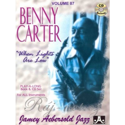 AEBERSOLD PLAY ALONG 87 BENNY CARTER When Lights are Low + CD