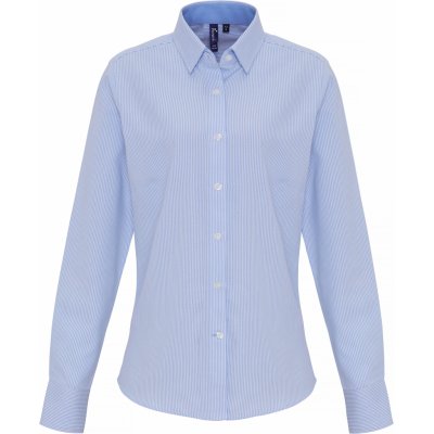 Premier dámská košile PR 338 WHITE/OXFORD BLUE – Sleviste.cz