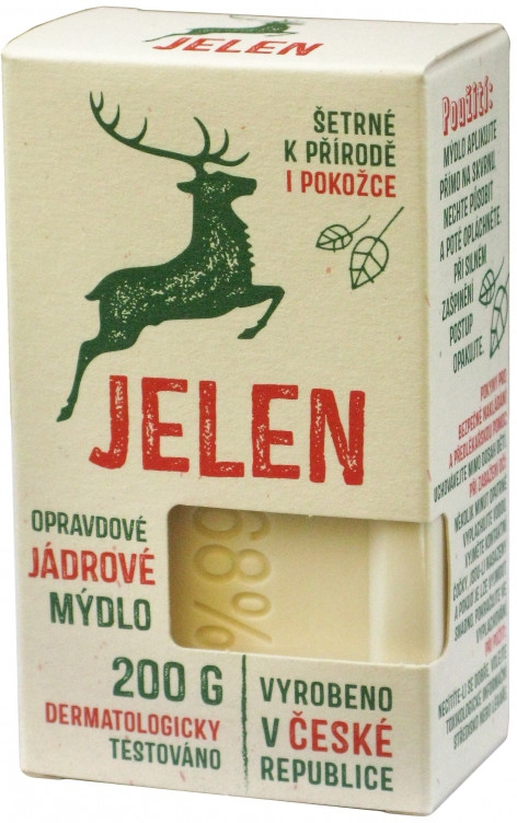 JELEN mýdlo balený 200 g od 58 Kč - Heureka.cz