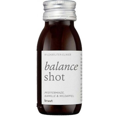 Kruut Shot Balance s heřmánkem a mátou 60 ml bio BIO VEGETARIAN BEZLEPEK 5 ks – Hledejceny.cz