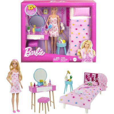 Barbie ložnice s panenkou – Hledejceny.cz