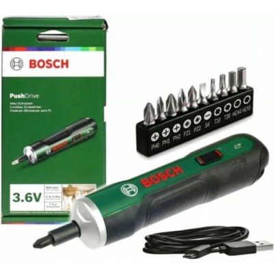BOSCH PUSHDRIVE 3,6V 0 603 9C6 002 – Sleviste.cz