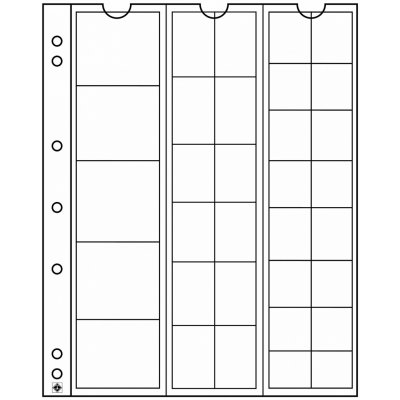 LEUCHTTURM Albové listy NUMIS na mince Typ různé ø – Zboží Dáma
