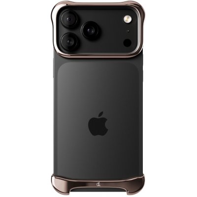 Arc Pulse - hliníkový ochranný rám pro iPhone 17 Pro Max, růžový bronz – Zboží Mobilmania