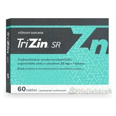 TriZin SR s postupným uvolňováním 60 ks – Hledejceny.cz