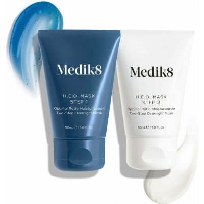 Medik8 H.E.O. Mask Dvoukroková noční hydratační maska 2 x 50 ml – Zbozi.Blesk.cz