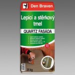 Den Braven QUARTZ FASÁDA lepicí a stěrkový tmel 25 kg – HobbyKompas.cz