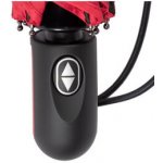 Pierre Cardin Sunflower Red & Black dámský skládací deštník černo červený – Zboží Mobilmania