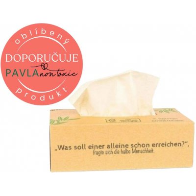 Pandoo Bambusové kapesníky 3-vrstvé 100 ks – Sleviste.cz