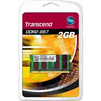 Transcend SODIMM DDR2 2GB 667MHz CL5 TS256MSQ64V6U