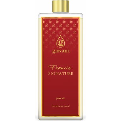 Giovani Koncentrovaný parfém na prádlo FRANCIS SIGNATURE 500 ml – Zboží Dáma