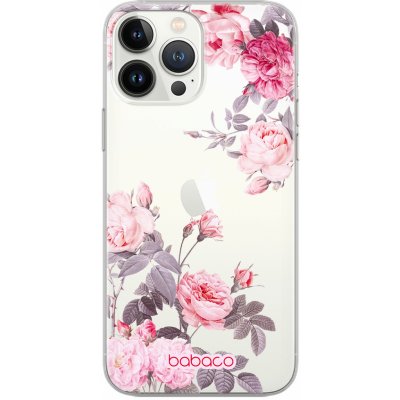 Pouzdro Babaco iPhone 12 / 12 Pro Flowers 055