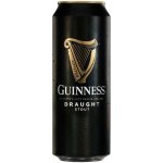 Guinness Draught tmavé nefiltrované 4,2% 0,44 l (plech) – Hledejceny.cz