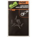 Fox Edges Kuro Micro Hook Ring Swivels