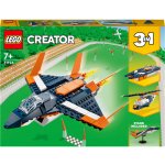 LEGO® Creator 31126 Nadzvukový tryskáč – Zboží Živě