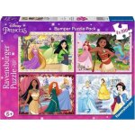 Ravensburger Disney Princezny 4 x 100 dílků – Sleviste.cz