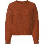 esmara Dámský pletený svetr hnědá – Zboží Mobilmania