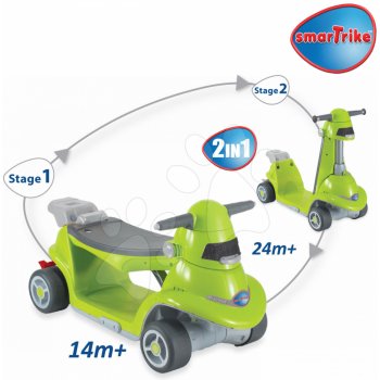 smarTrike All in One 2v1 3812506 zelené