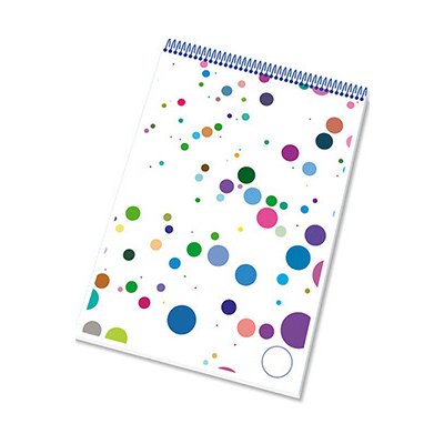 KRPA Blok A5 poznámkový spirála v hlavě čistý 50 listů – Zboží Živě