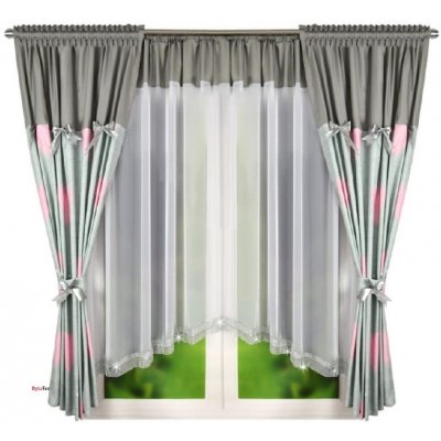 Fliying Záclona se závěsem Lucie 400x160 cm – Hledejceny.cz