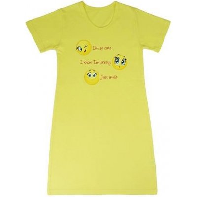 Cornette noční košile žlutá – Zboží Mobilmania