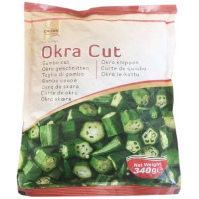 Crown Mražená Okra Cut 340 g – Zboží Dáma