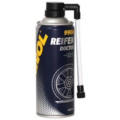 MANNOL 9906 Reifen Doctor - Sprej na opravu defektů, 450ml – Sleviste.cz