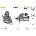 Startér VALEO 438523