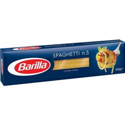 Barilla Spaghetti N.5 0,5 kg – Zbozi.Blesk.cz