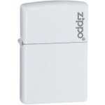 Zippo Mat benzínový te Logo bílý 26417 – Hledejceny.cz