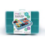 Melii Snackle Box krabička na svačinu 1368 ml Modrozelená – Sleviste.cz