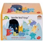 Tender leaf toys příšerky stohovací – Zbozi.Blesk.cz