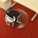 Podložka pod židli smartmatt 5090PCTD - pro koberec průměr 90 cm – Zboží Dáma