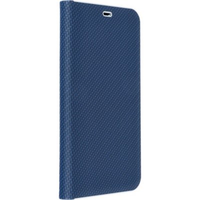 Pouzdro Forcell LUNA Book Carbon Xiaomi Redmi 12C modré