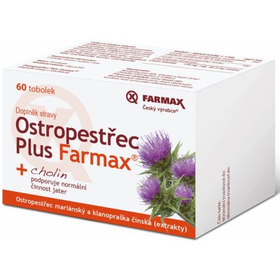 Ostropestřec Plus Farmax 60 tobolek – Zboží Mobilmania