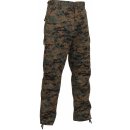 Kalhoty Rotho BDU woodland digital/Marpat