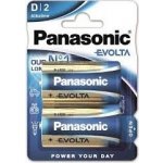 PANASONIC EVOLTA Platinum D 2ks LR20EGE/2BP – Zboží Živě