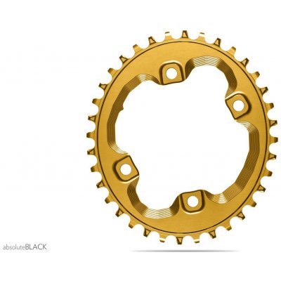Převodník AbsoluteBlack OVAL XT M8000 96BCD 30T - zlatá – Zboží Dáma