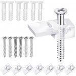 PLMMOUT 20 kusů klipů na držák zrcadla, plastové klipy na držák zrcadla, klipy na zrcadlo se – Hledejceny.cz