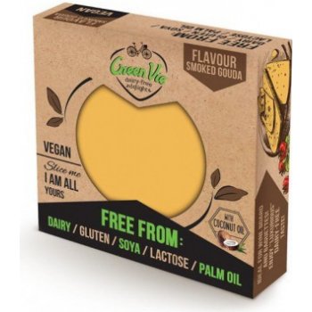 Greenvie Veganská alternativa sýru uzená gouda blok 250 g
