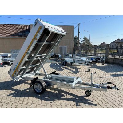 Přívěsný vozík Eduard 2615 1-stranný sklápěč Kombi 1500kg R13 v63cm | Zboží Auto