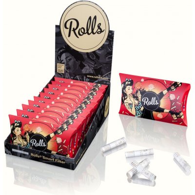 Rolls 69 filtry pack red 8 mm 10 x 40 ks – Zboží Mobilmania