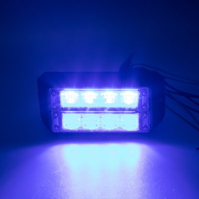 PROFI DUAL výstražné LED světlo vnější, 12-24V, modré, ECE R65 – Zbozi.Blesk.cz