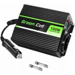Green Cell INV06 12V/230V 150W/300W Modifikovaná sinusovka | Zboží Auto