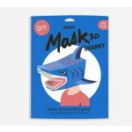 Omy Žraločí maska Sharky 3D z kartonu velká skládací – Zboží Mobilmania