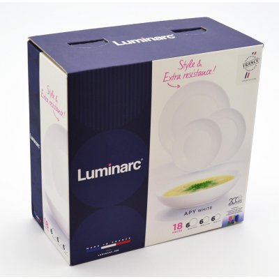 Mäser Jídelní souprava bílá WHITE APY 18 ks – Sleviste.cz