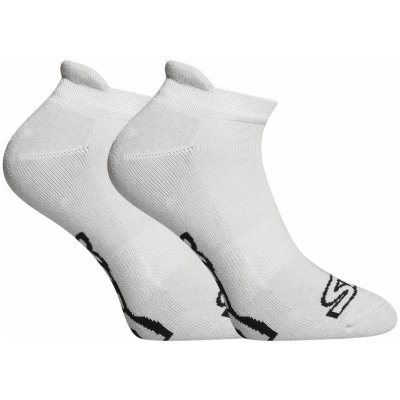 Styx ponožky nízké šedé s černým logem HN1062 – Zboží Mobilmania